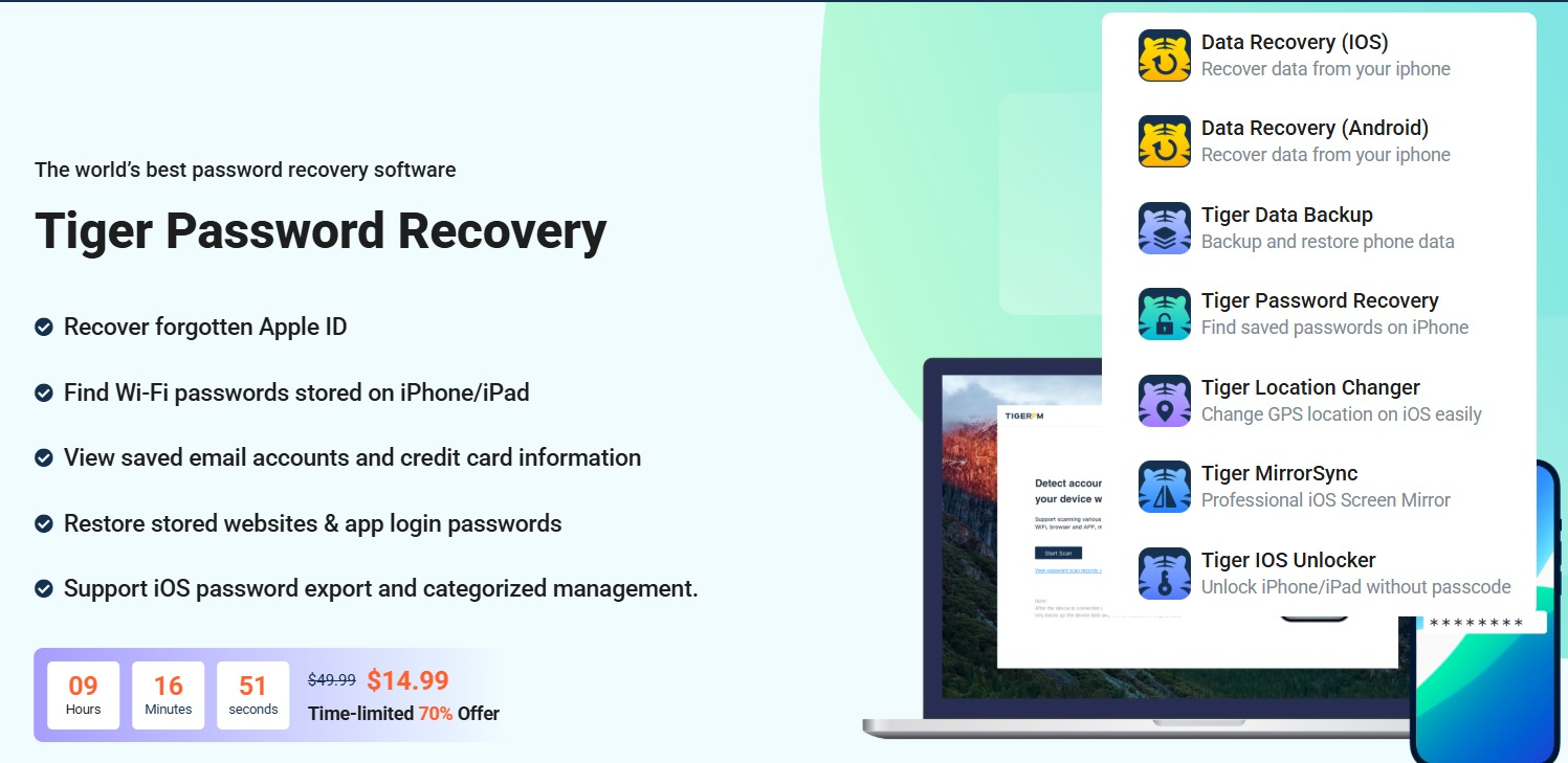 Tiger Data Recovery,
