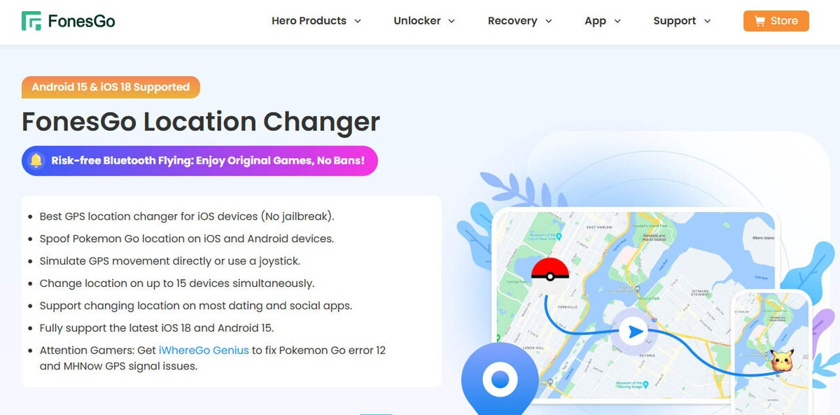FonesGo Location Changer