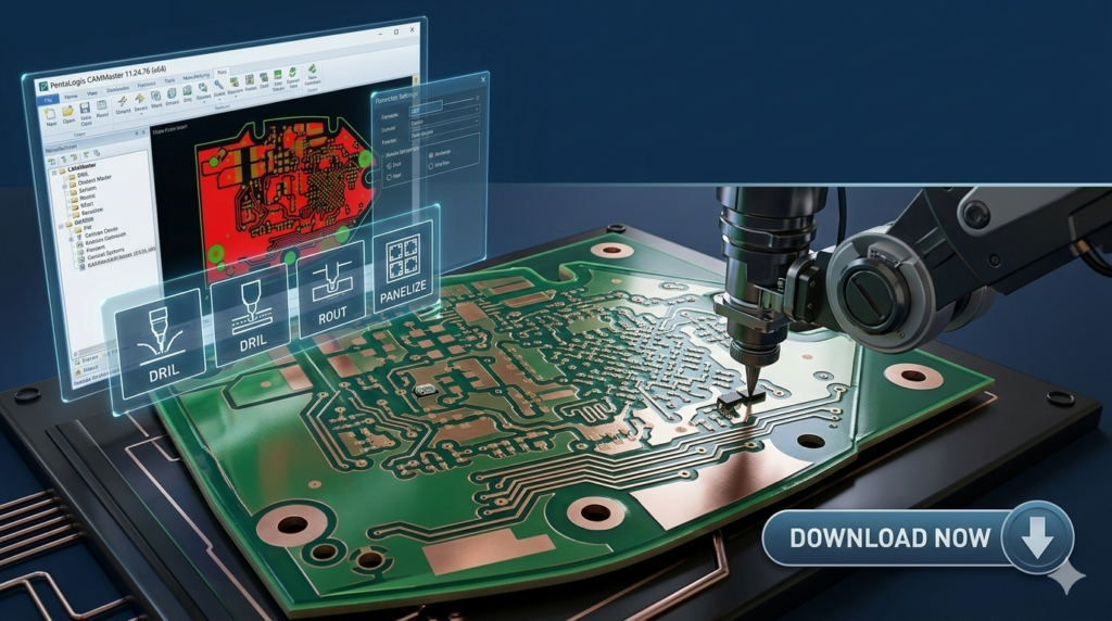 PentaLogix CAMMaster 11.24.76 (x64): The Definitive PCB CAM Software for Advanced Manufacturing
