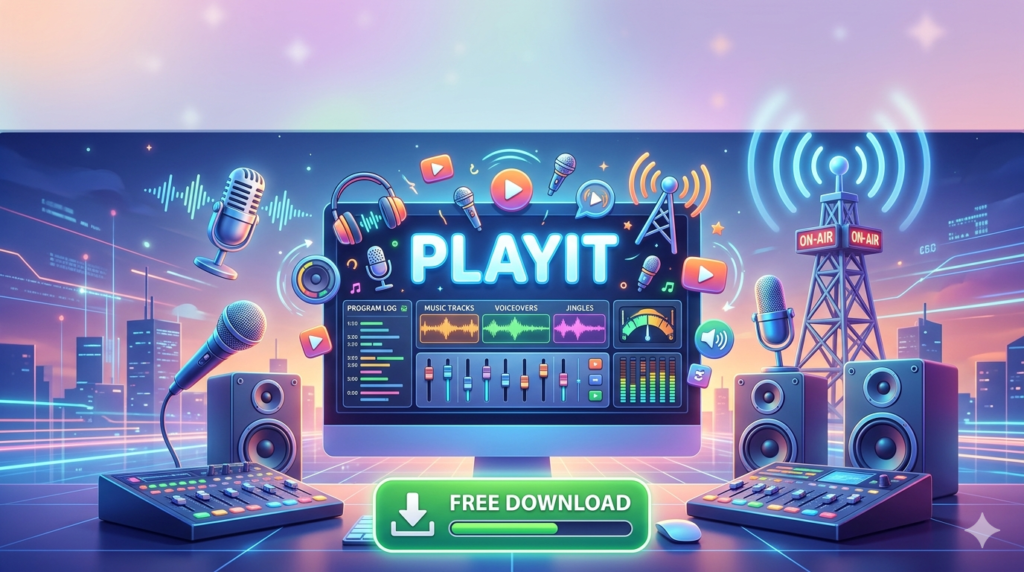 PlayIt Radio Automation Software (A Comprehensive Guide to Features), Use Cases, and Alternatives
