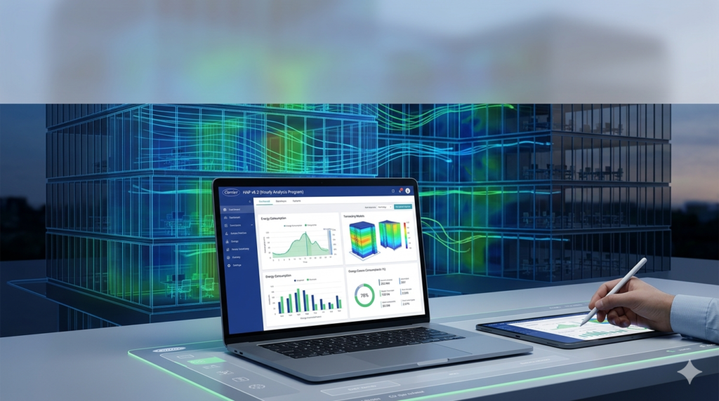 Carrier HAP v6.2 (Comprehensive Guide to the Hourly Analysis Program for HVAC Design)