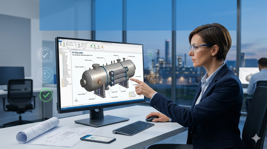 Intergraph PV Elite 2025 v27.00.00.0124 (A Comprehensive Guide to Pressure Vessel Design)