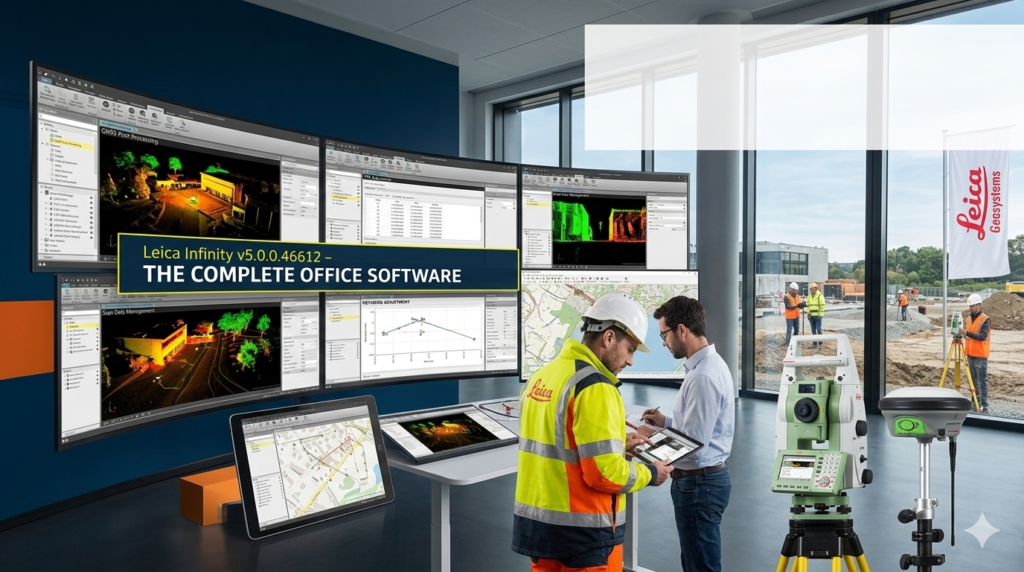 Leica Infinity v5.0.0.46612 (x64): The Ultimate Geospatial Data Management & Processing Software