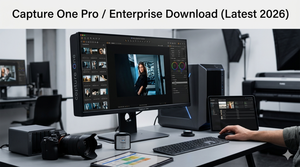 Capture One Pro 23 (Latest 2026) – Advanced RAW Image Editing Software