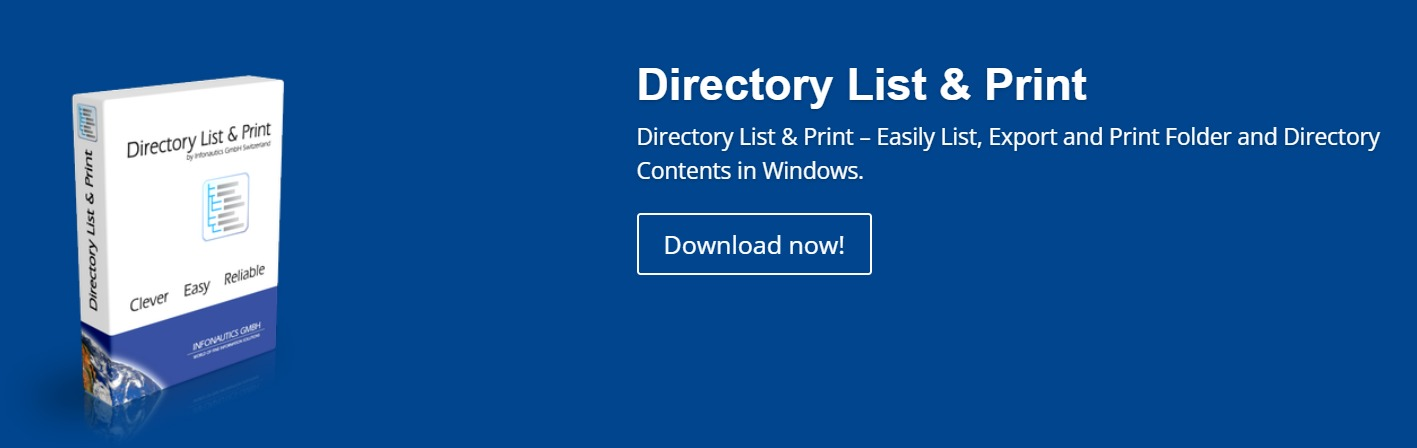 Directory List and Print Pro