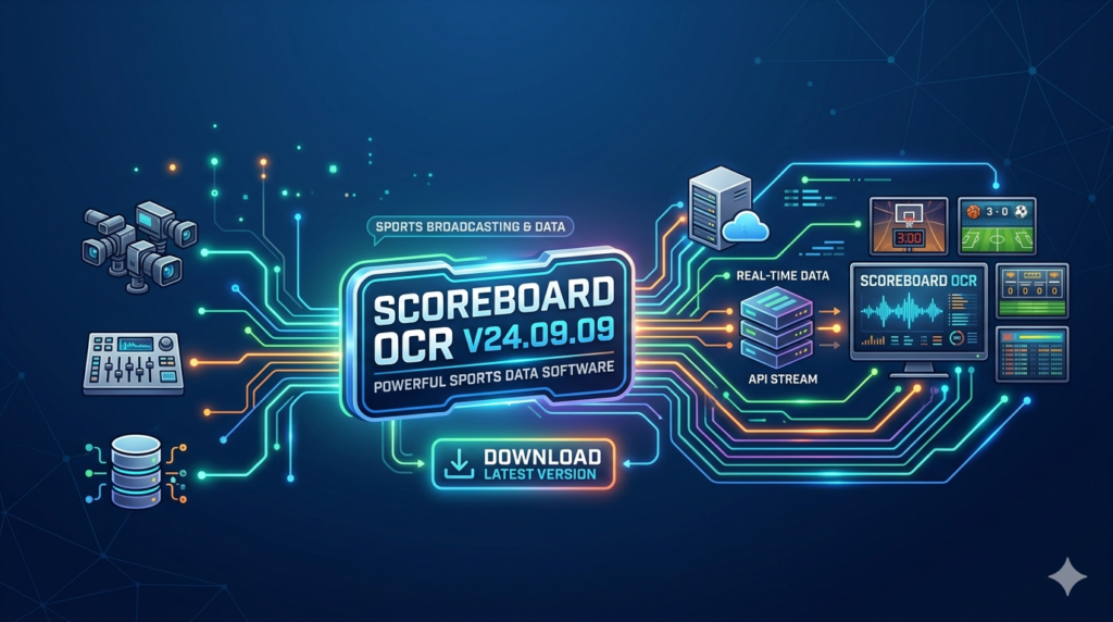 Scoreboard OCR V24.09.09 (Real-Time Sports Data Capture & Analysis Software)