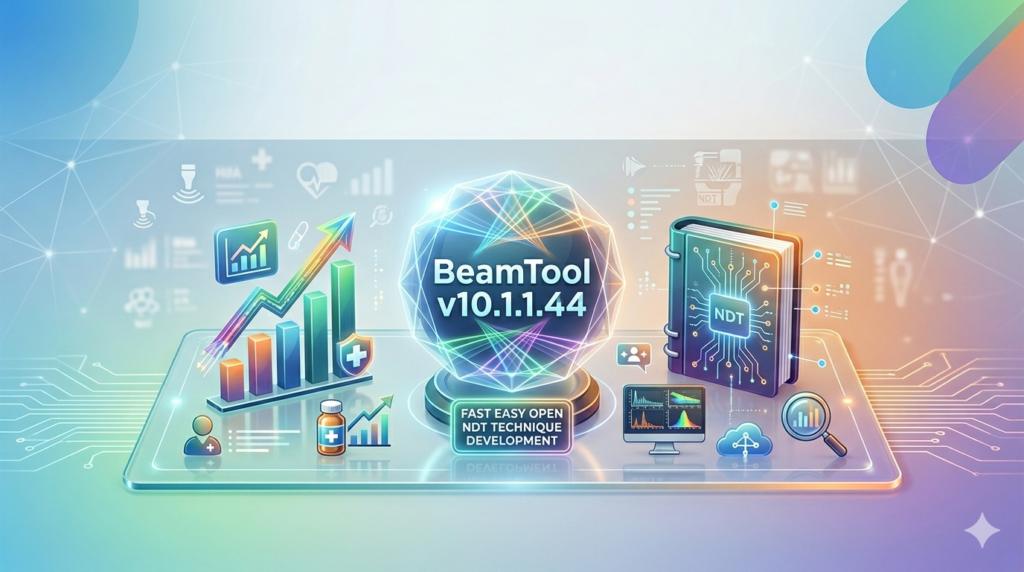 BeamTool v10.1.1.44 (Fast & Easy Ultrasonic Beam Simulation for NDT Professionals)