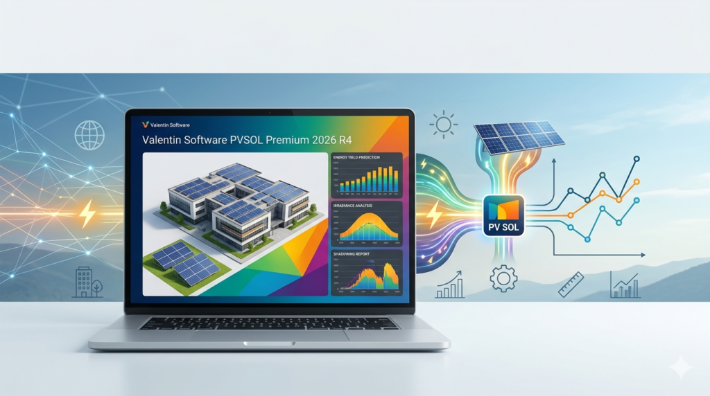 Valentin Software PVSOL Premium 2026 R4 v2026.4.6210 (Complete Solar Design & Simulation Tool)