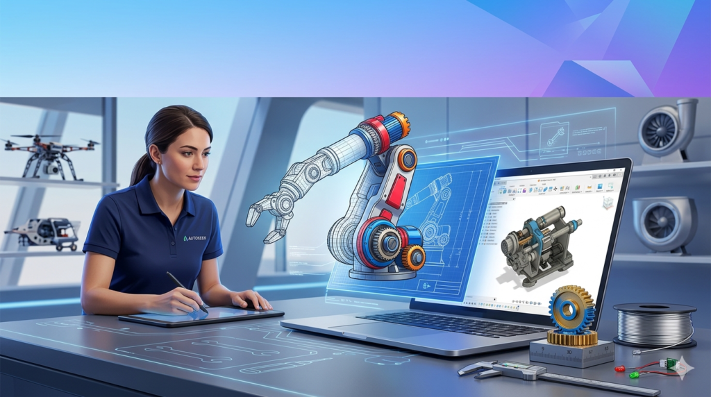 Autodesk Fusion 360 Review (Cloud-Powered 3D CAD, CAM, and CAE Software)