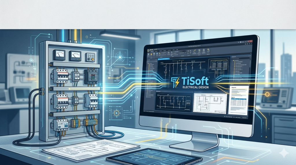 TiSoft Electrical Design v26.0.0.0 (Comprehensive CAD for Professional Electrical Engineering)