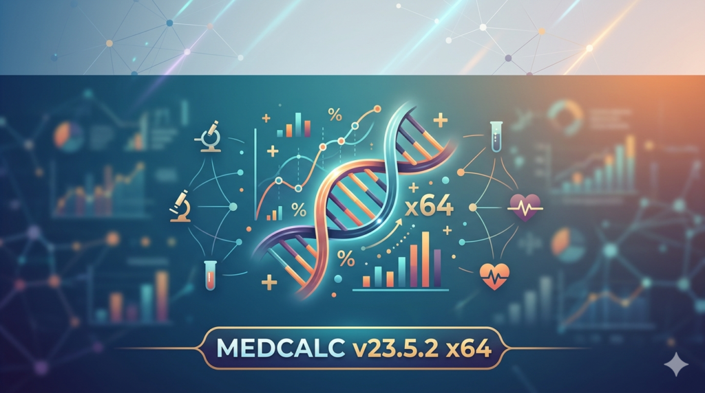 MedCalc v23.5.2 x64 Review (Statistical Software for Biomedical Research & Clinical Trials)