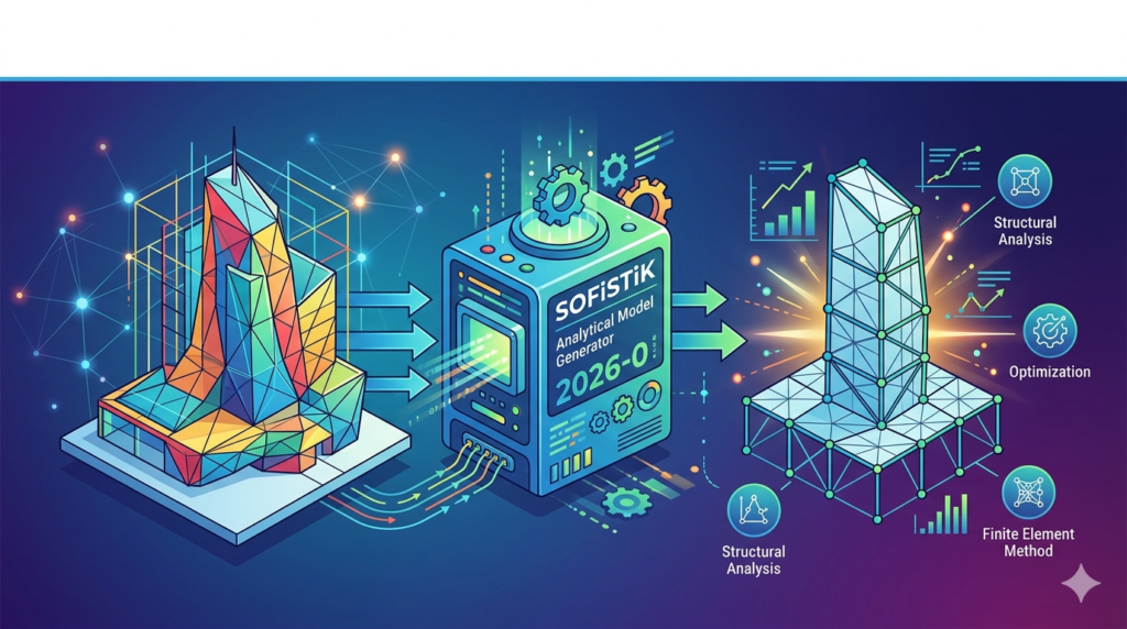 SOFiSTiK Analytical Model Generator 2026-0 (Automate Finite Element Workflows)