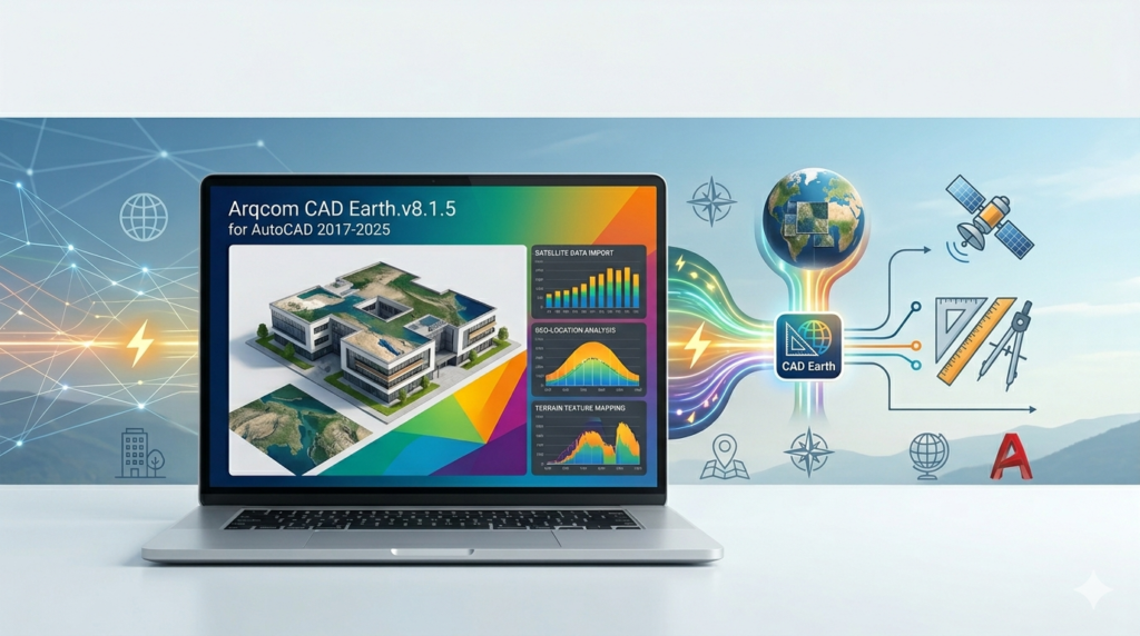 Arqcom CAD Earth v8.1.5 for AutoCAD 2017–2025 (Complete Guide & Review)