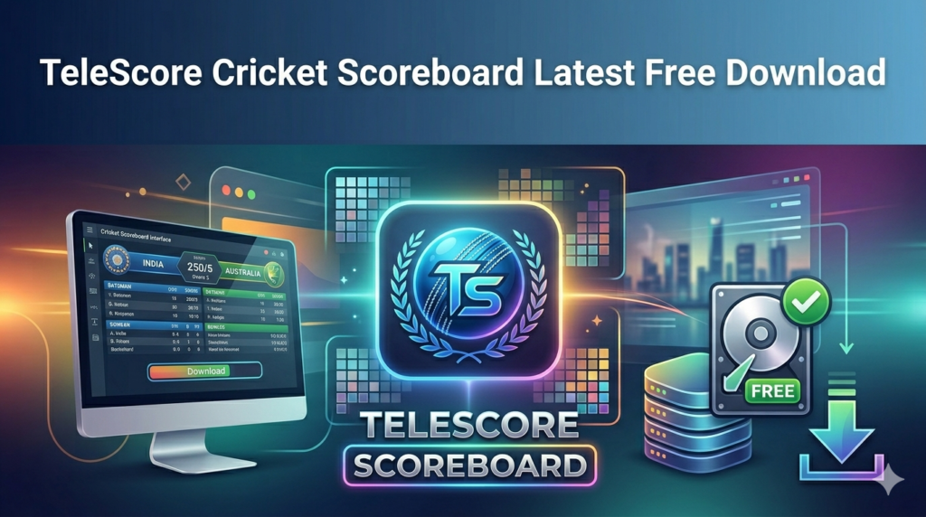 Cricket scoreboard software