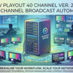 MV Playout 40 Channel Ver.2.0 (Multi-Channel Broadcast Automation Software)