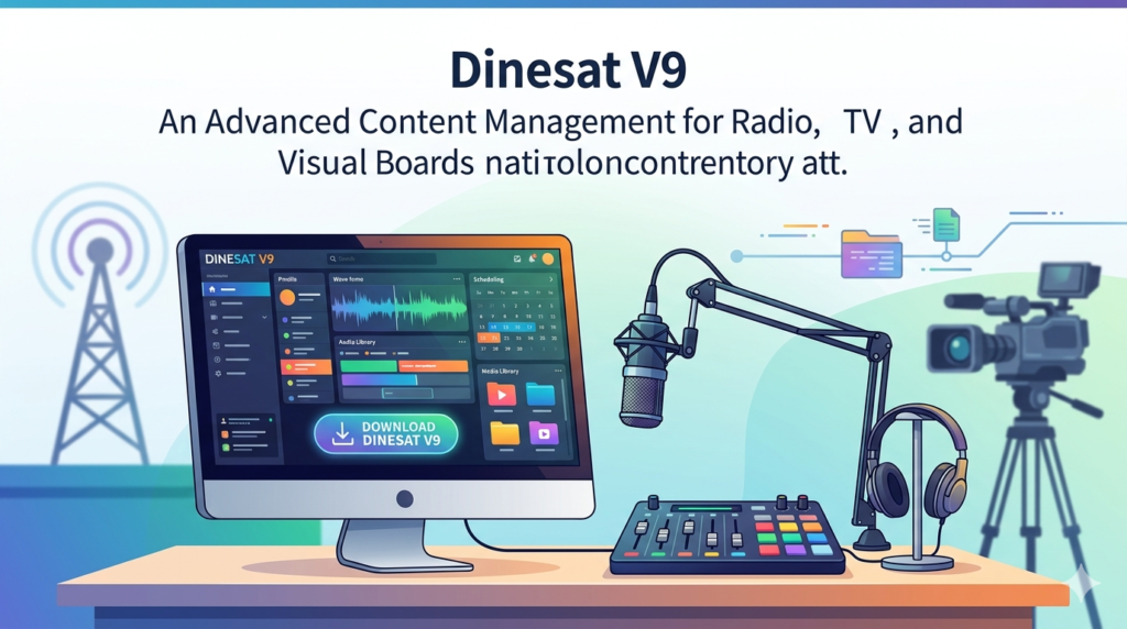 DINESAT V9 Review (Advanced Content Management for Radio, TV & Visual Broadcasting)