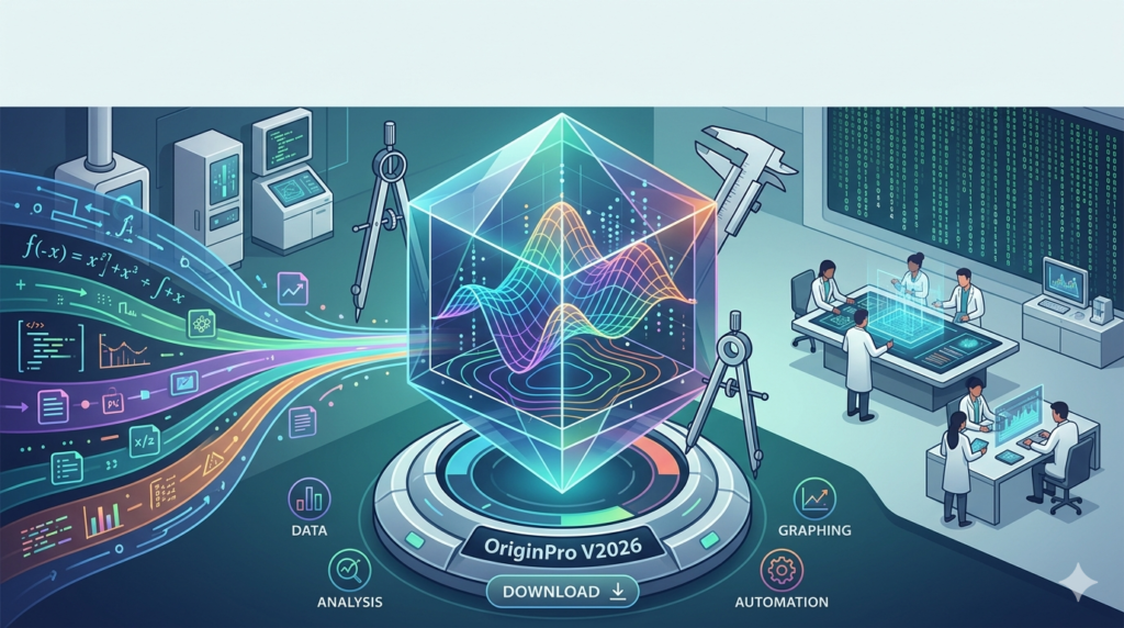 OriginPro V2026 (Advanced Scientific Data Analysis & Graphing Software)