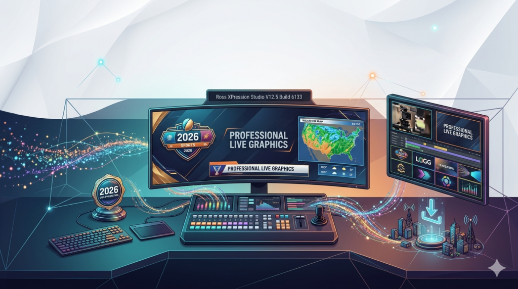 Rose XPression Studio V12.5 Build 6133 (Live Graphics Production Software Review)