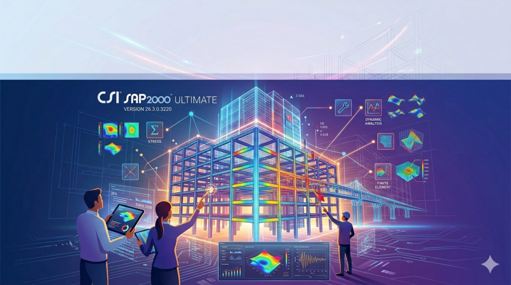 CSI SAP2000 Ultimate V26.3.0.3220 (Advanced Structural Analysis for Civil Engineers)