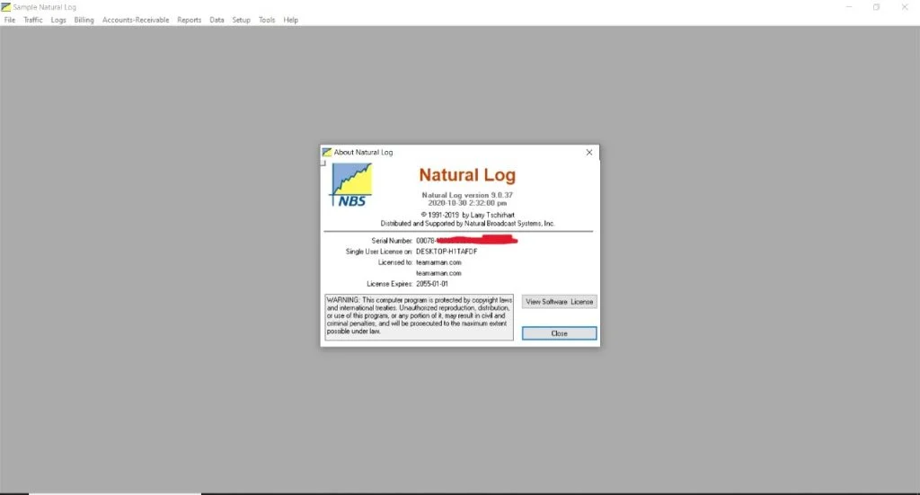 Natural Log v9