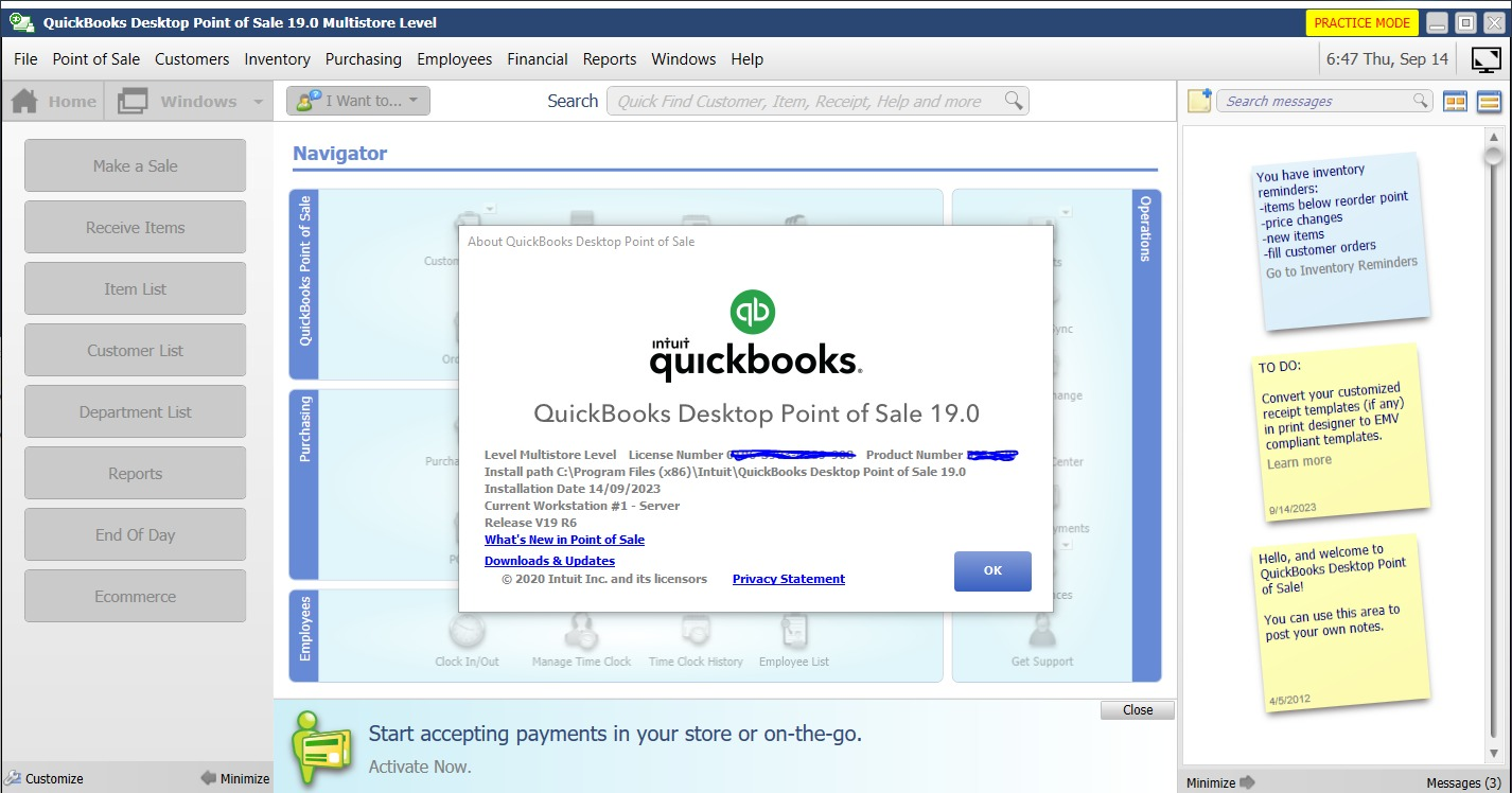 Intuit Quickbooks POS 
