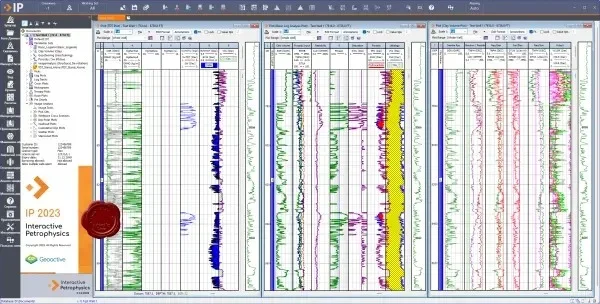 Geoactive Interactive Petrophysics 