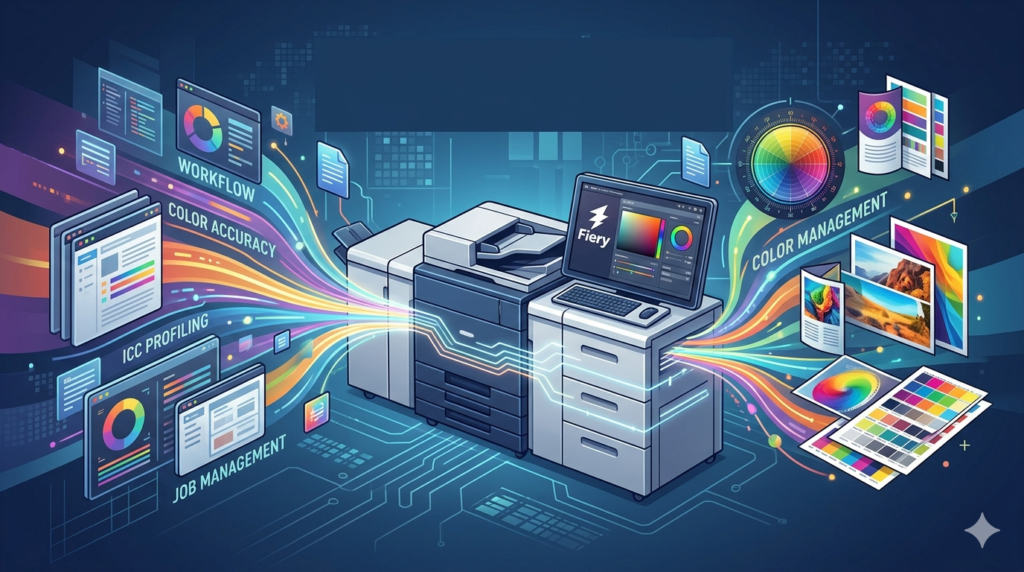Efi Fiery 8.0 (Advanced Print Workflow & Color Management Solution)