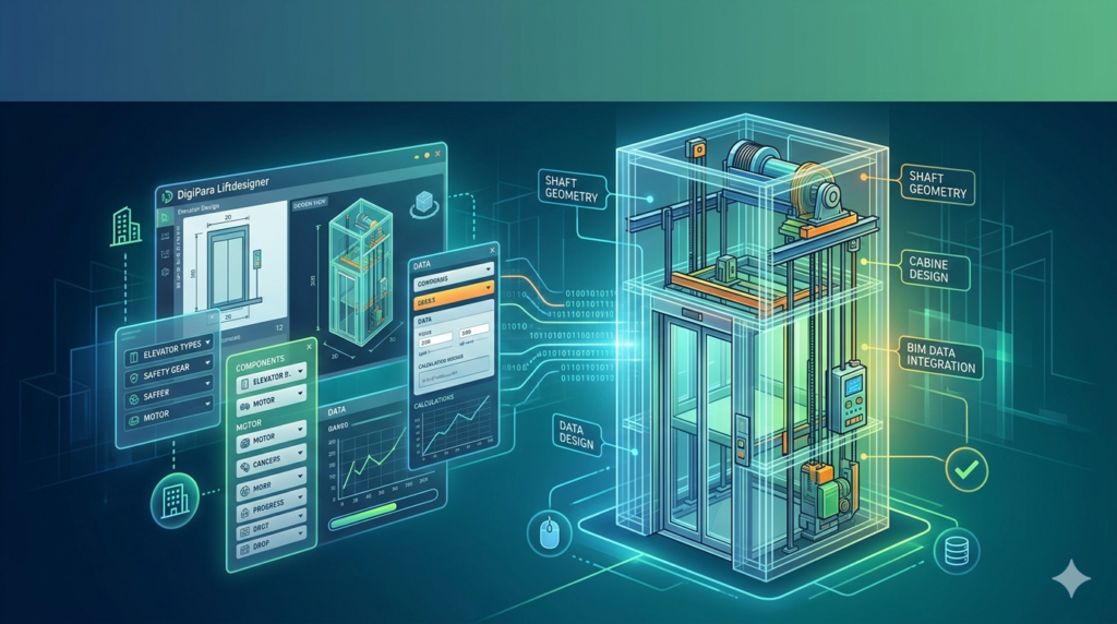 DigiPara Liftdesigner (Elevator Design & BIM Software)