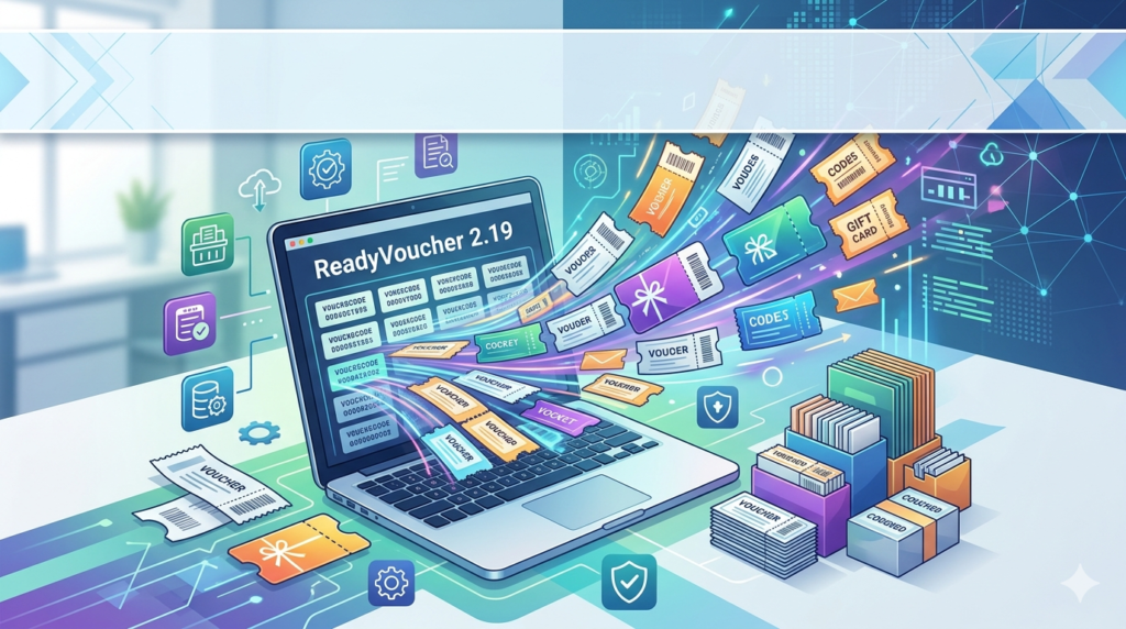 ReadyVoucher 2.19 Review 2026 (Bulk Voucher Code Generator for E-commerce)