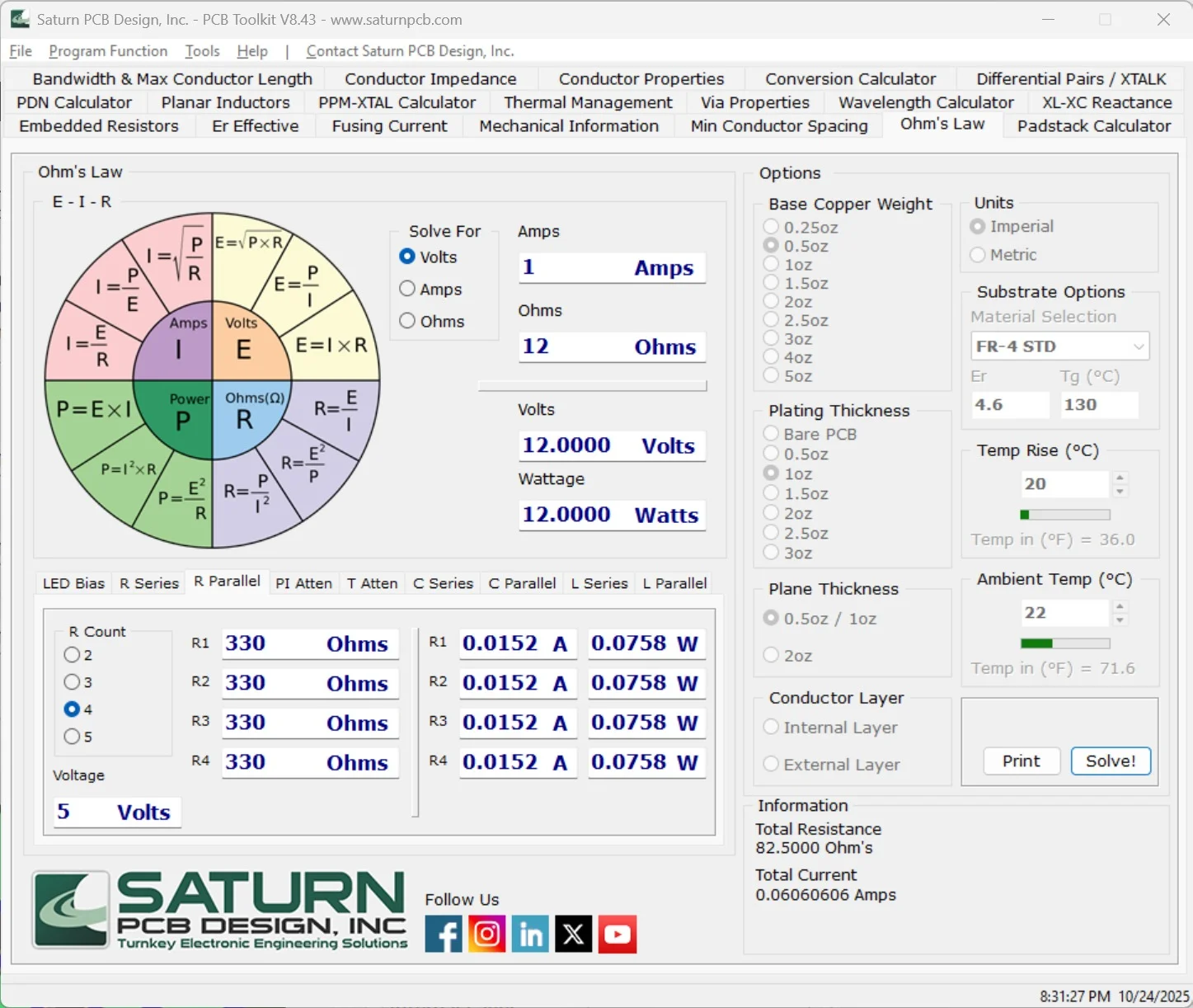 Saturn PCB Toolkit 