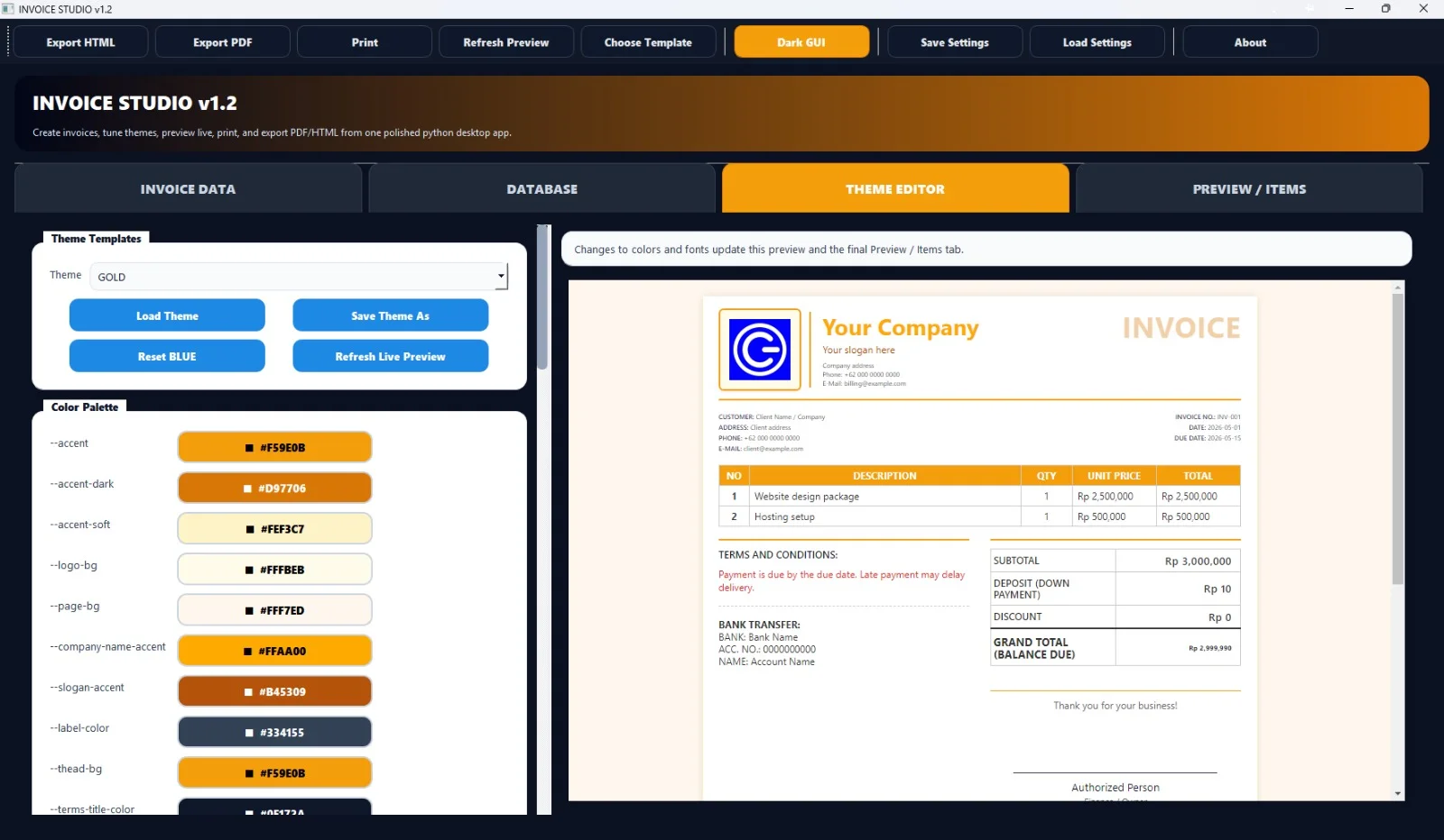 Invoice Studio