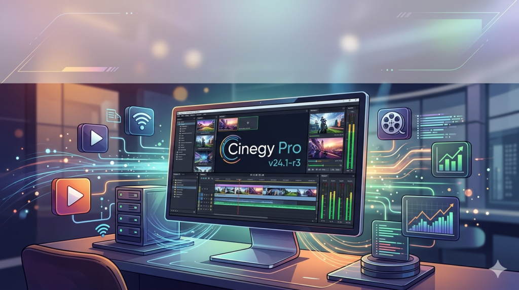 Cinegy Pro V24.1-r3 (Professional Broadcast Software)