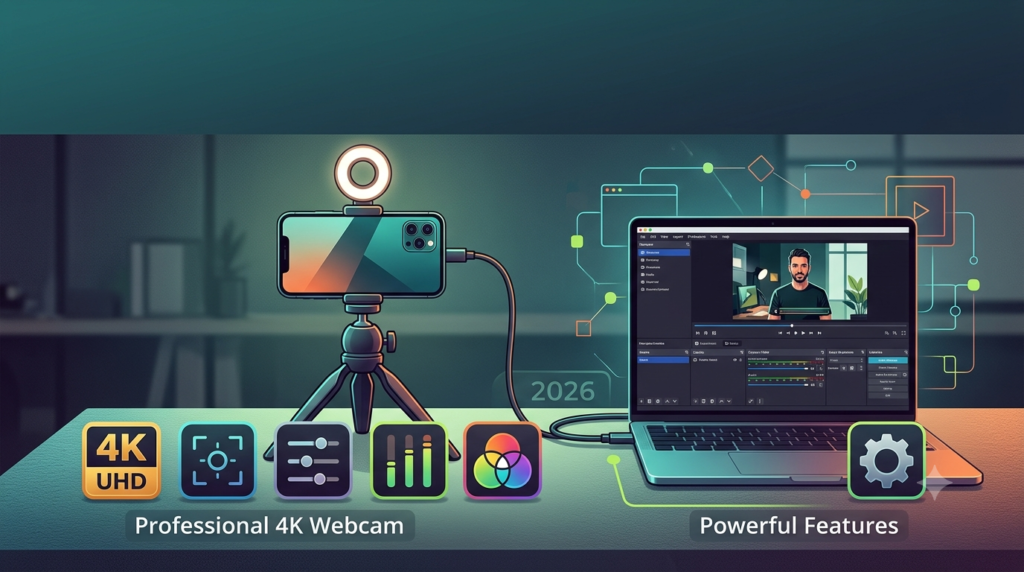 Camo Studio Pro Review 2026 (4K Webcam Power)