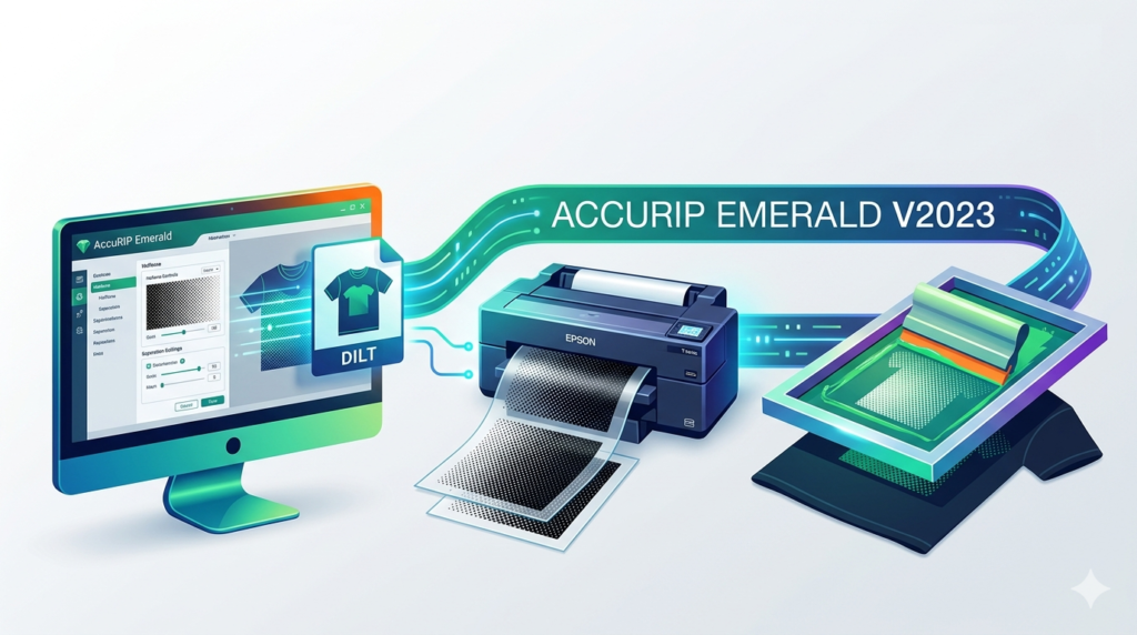 AccuRIP Emerald v2023 (Screen Printing RIP Guide)