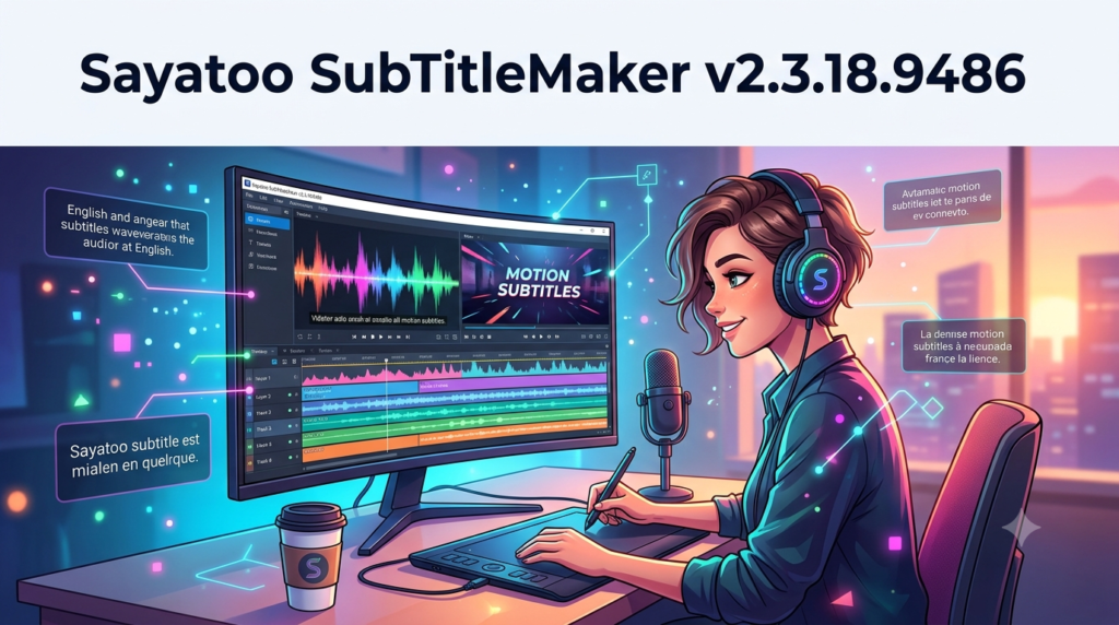 Sayatoo SubTitleMaker v2.3 (Subtitle Editing Tool)