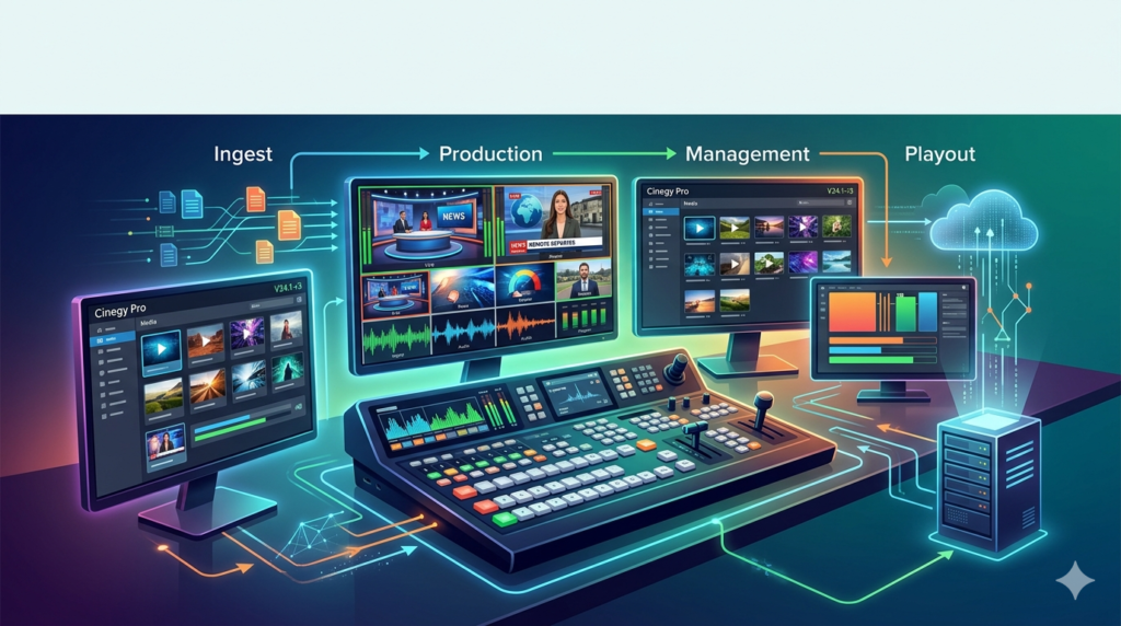 Cinegy Pro V24.1-r3 (Pro Broadcast Software)