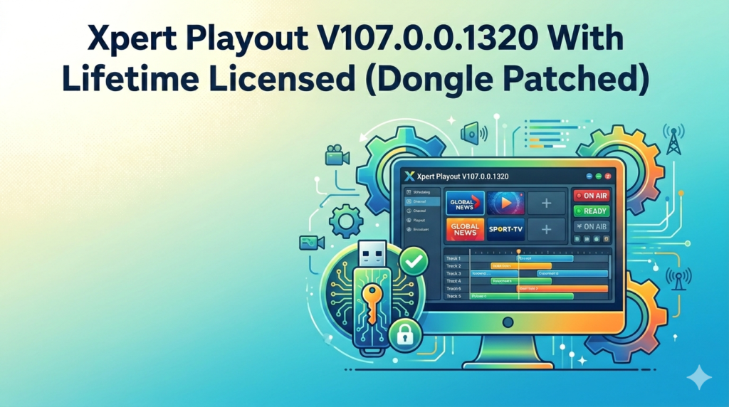 Xpert Playout V107 (TV & Radio Broadcast Software)