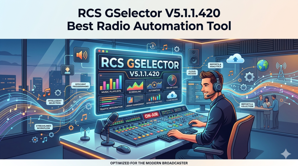 GSelector 5.1.2 (Advanced Radio Automation Software Guide)