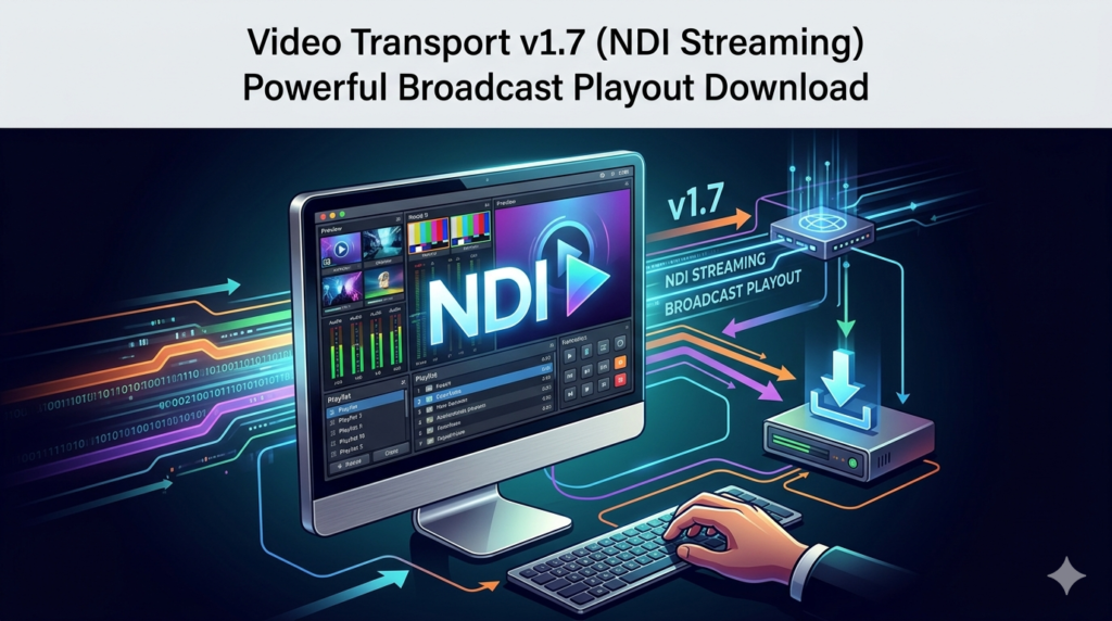 Video Transport v1.7 Review (NDI Broadcast Playout Software)