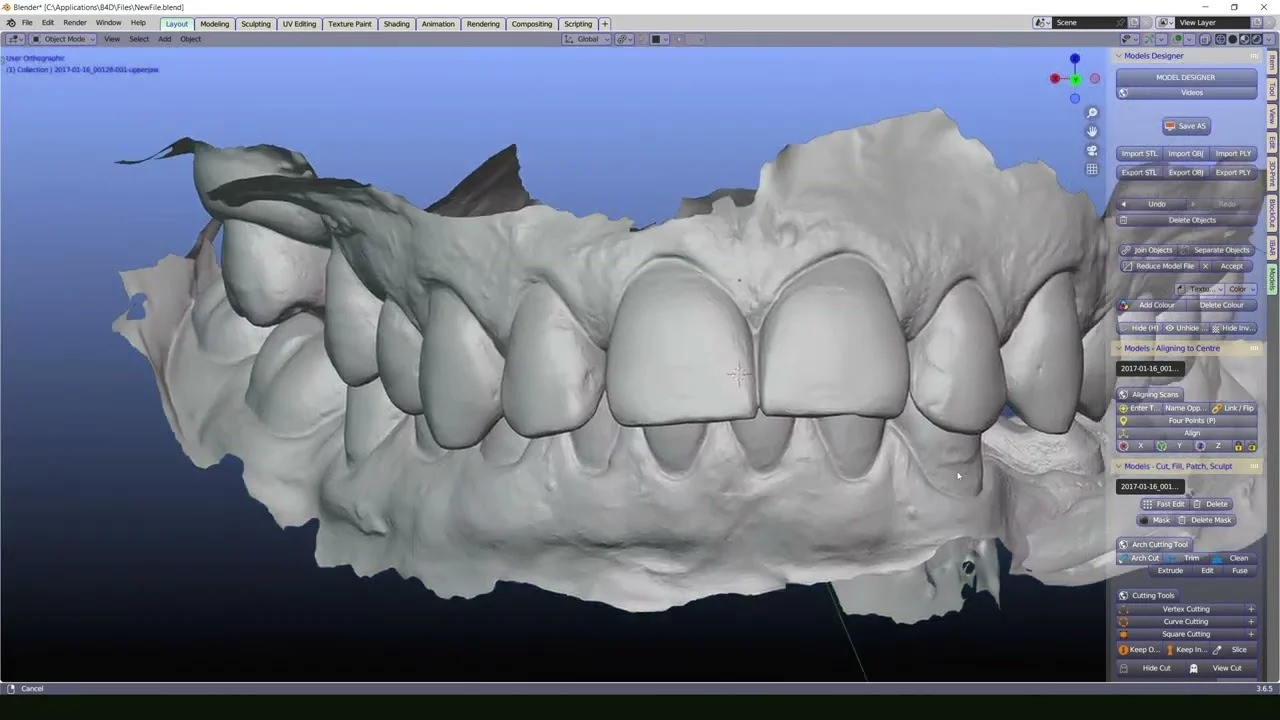 Blender 4 Dental
