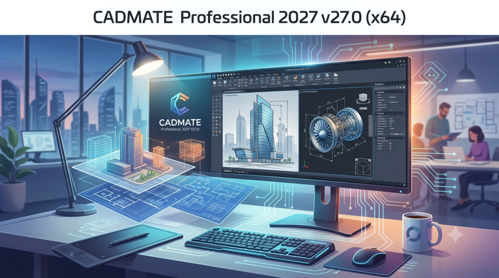 CADMATE Pro 2027 v27.0 (CAD Design Software)