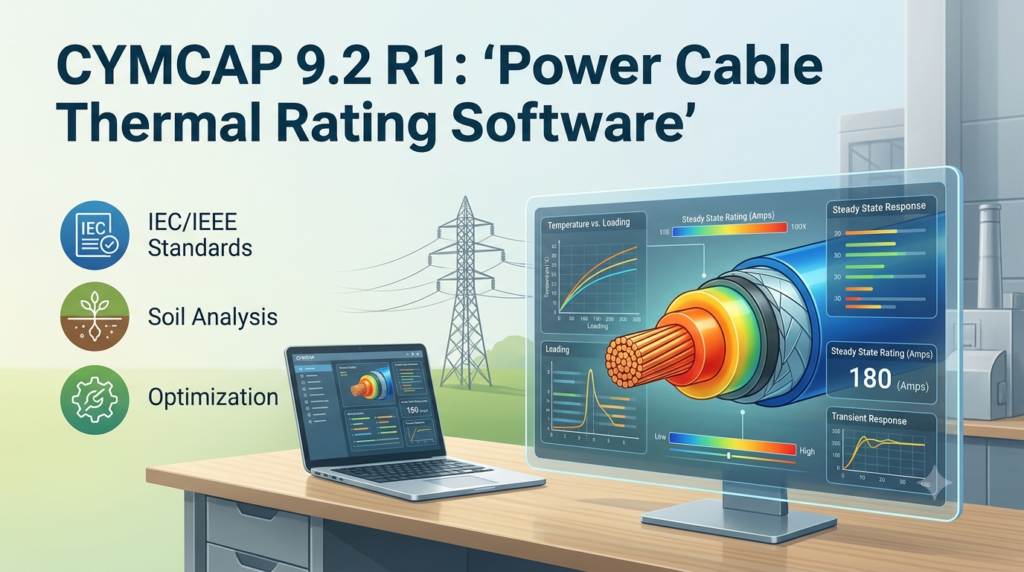 CYMCAP 9.2 R1 (Power Cable Thermal Rating Software)