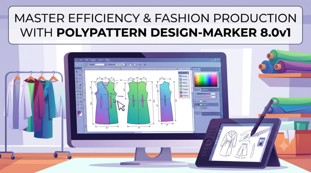 PolyPattern-Design Pro 8.0v1 (Pattern Design CAD Tool)