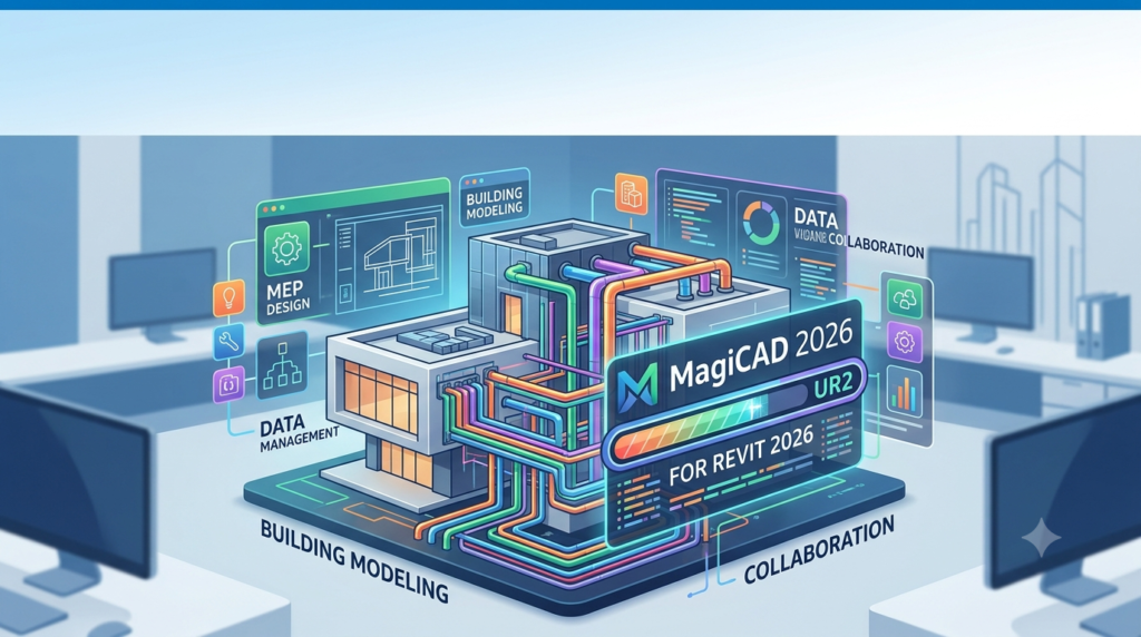 MagiCAD 2026 UR-2 (MEP BIM Software)