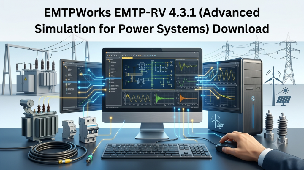 EMTPWorks EMTP-RV 4.3.1 (Simulation Software Guide)