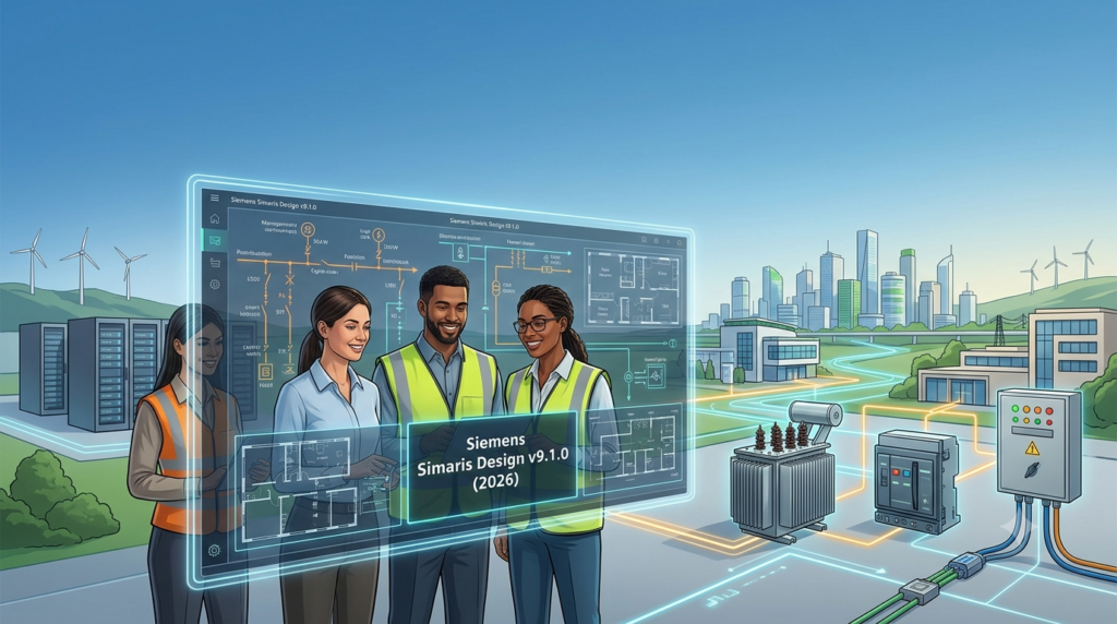Siemens SIMARIS Design v9.1.0 (Review Software)