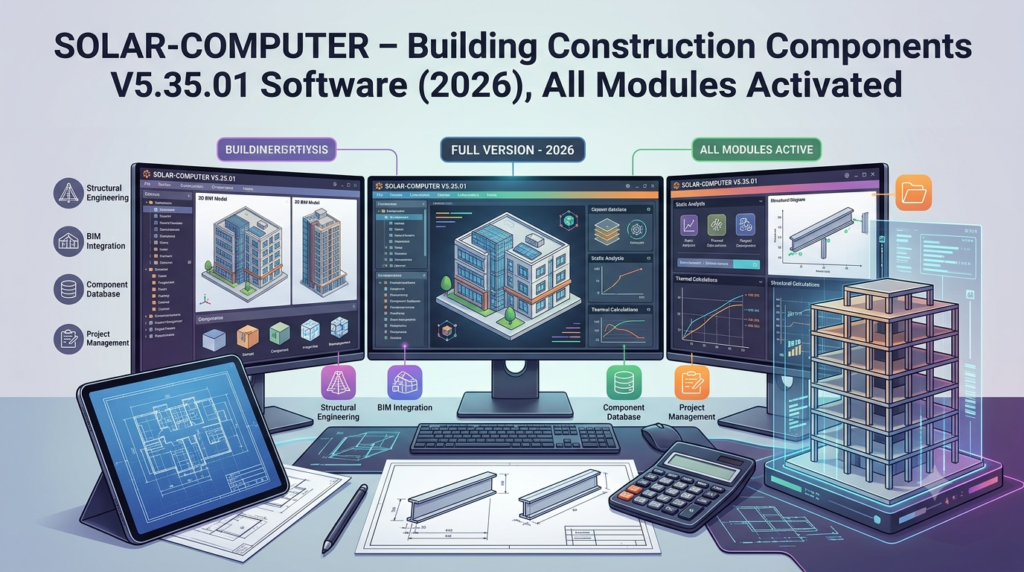 SOLAR-COMPUTER V5.35.01 (Building Software Review)