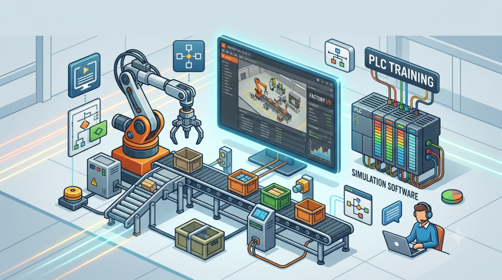 Factory IO v2.5.10 (3D PLC Simulation Guide)