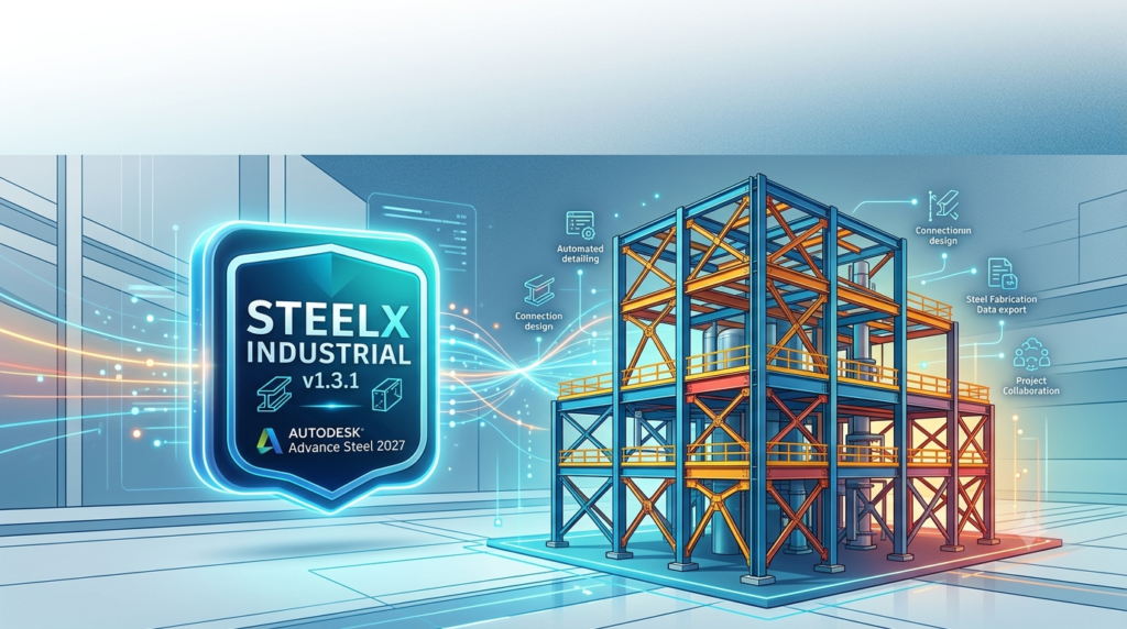 SteelX Industrial v1.3.1 for Autodesk Advance Steel 2027