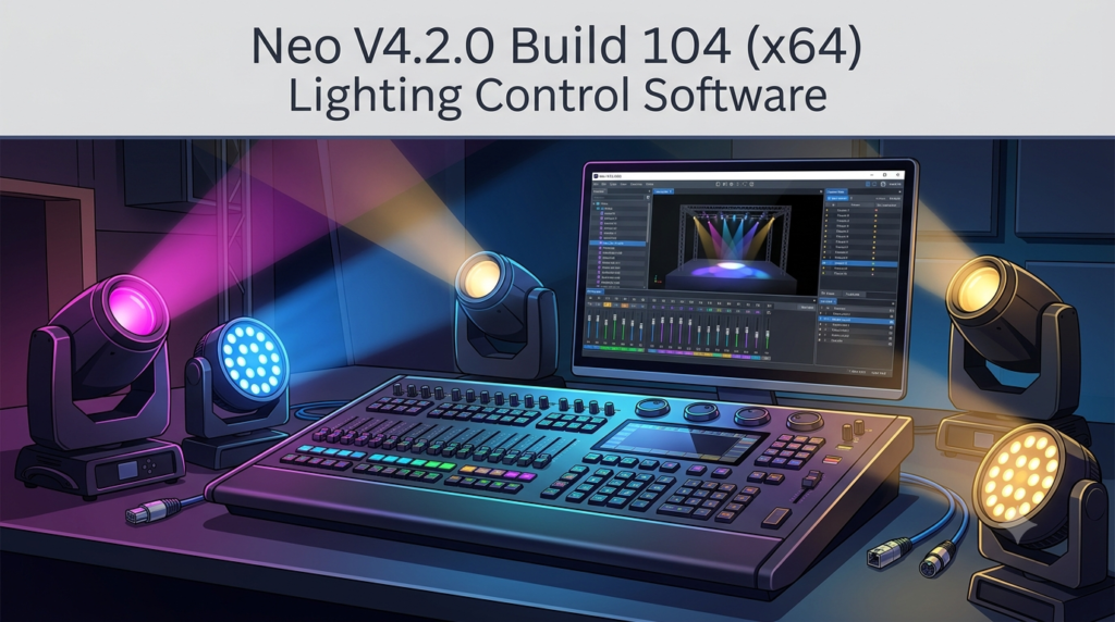 Neo V4.2.0 Build 104 (DMX Lighting Software)